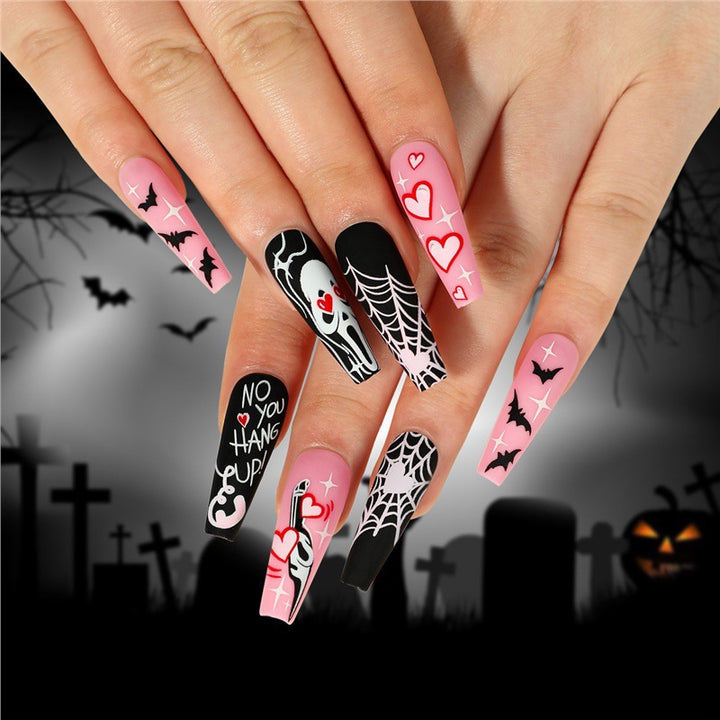 Thematic Halloween Press-On Nail Set Stornfield