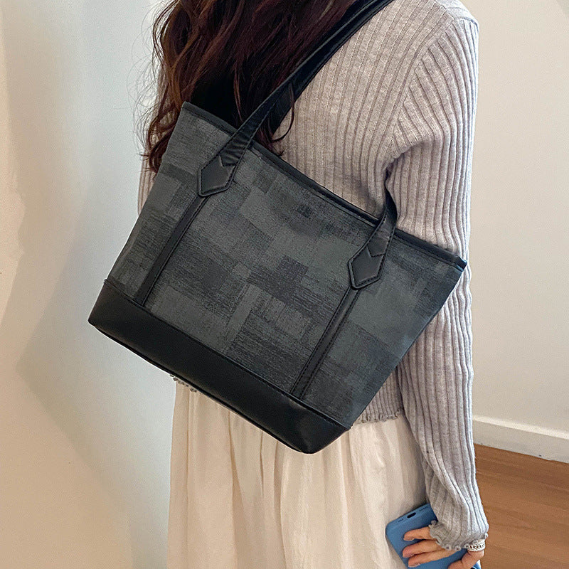 Sophisticated Textured Tote Bag
