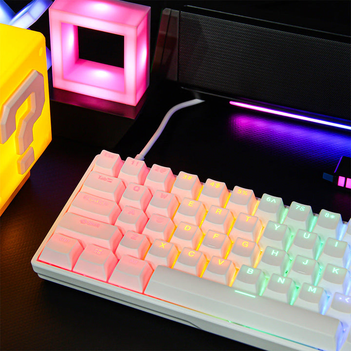 Compact RGB Mechanical Keyboard with Customizable Keys Stornfield