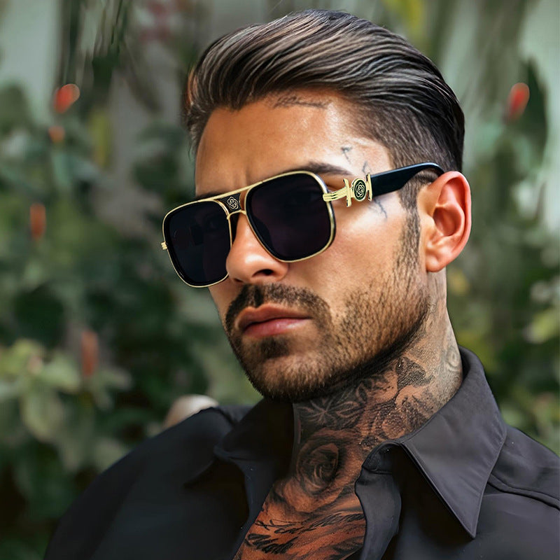 Men's Luxurious Square Frame Sunglasses Stornfield