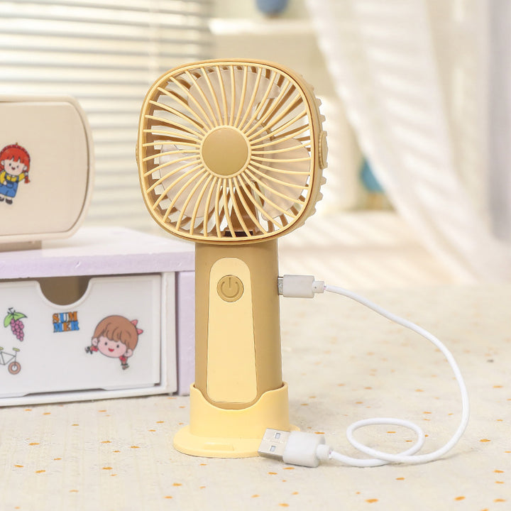 Women's Portable USB Hand Fan with Adjustable Tilt Angle Stornfield