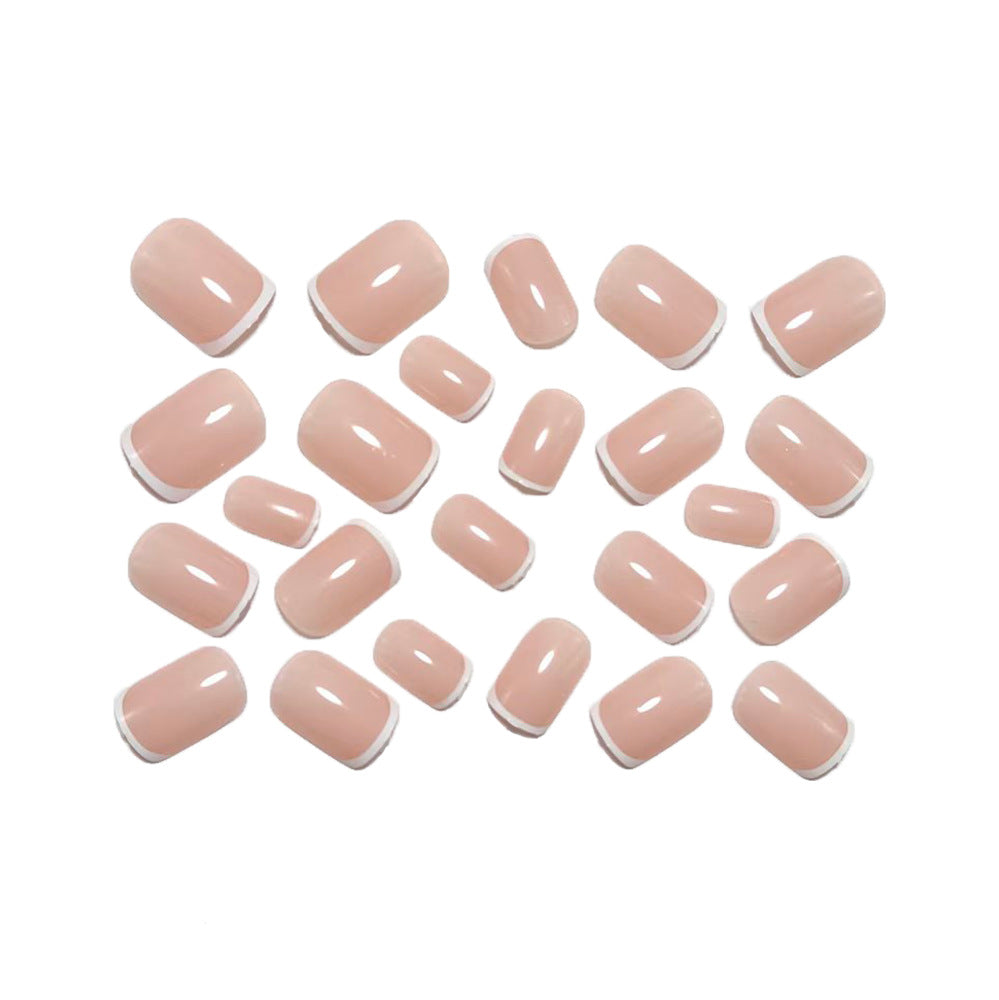 Acrylic Nails with Elegant French Tip Stornfield