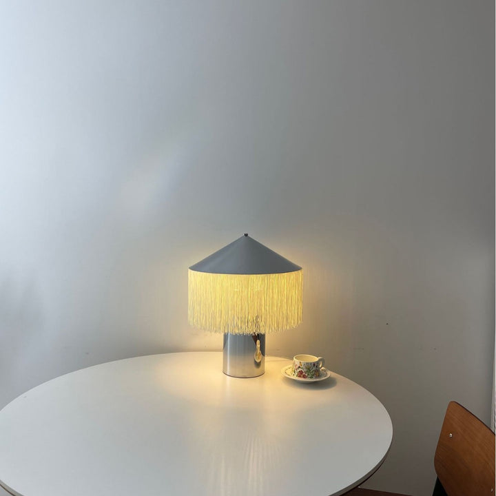 Elegant Fringe Table Lamp