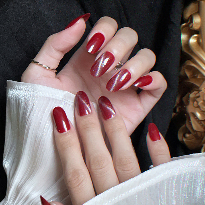 Glamorous artificial fingernails with shine and glitter effect Stornfield