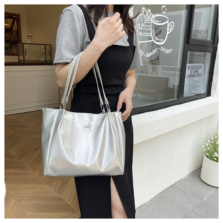 Elegant Glossy Hobo Handbag Stornfield