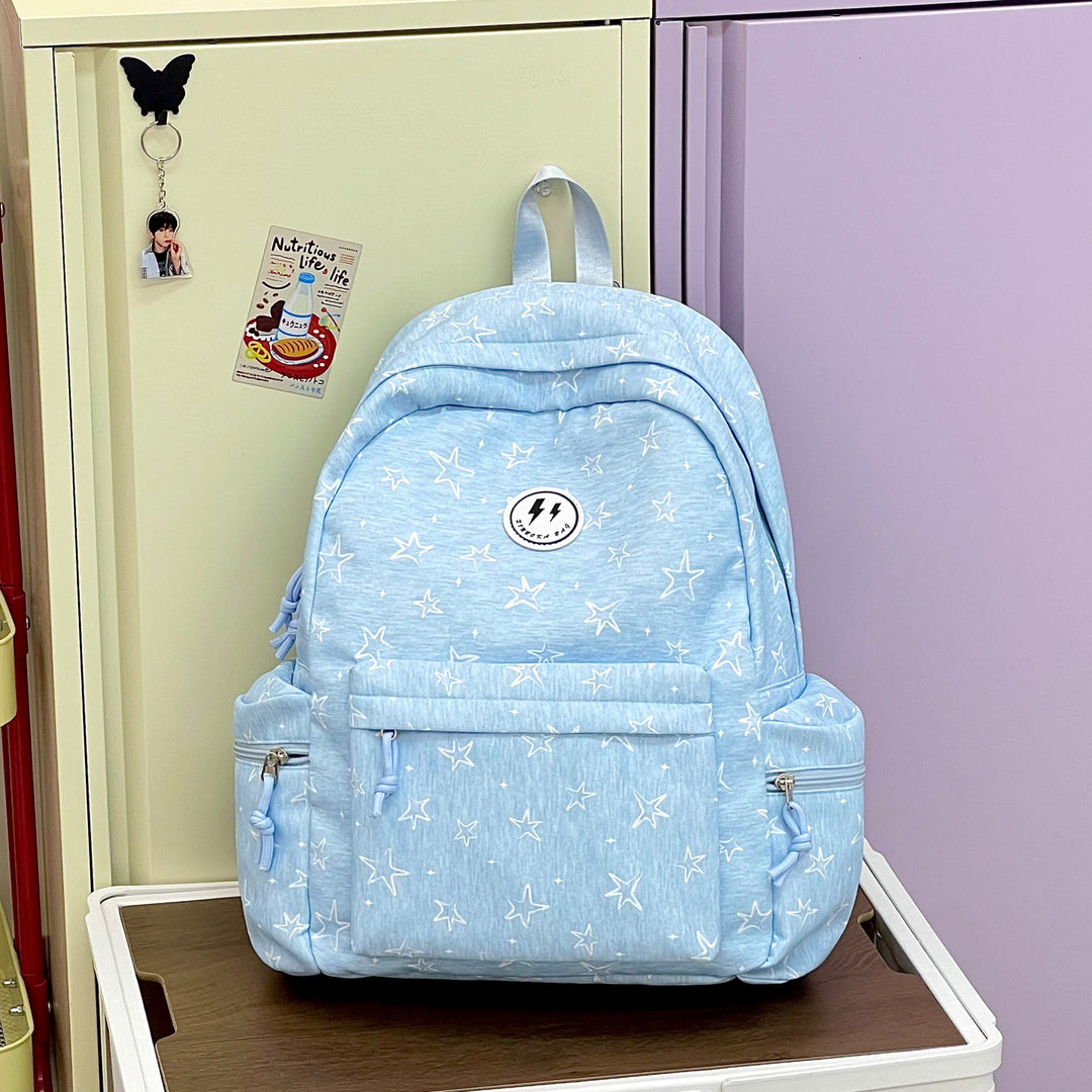 Fun Star-Accent Casual Backpack Stornfield