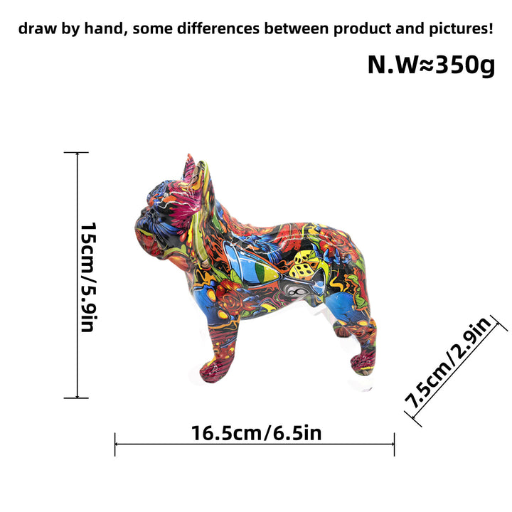 Decorative figure of a French Bulldog Stornfield