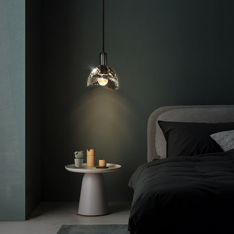 Modern Crystal Glass Pendant Light