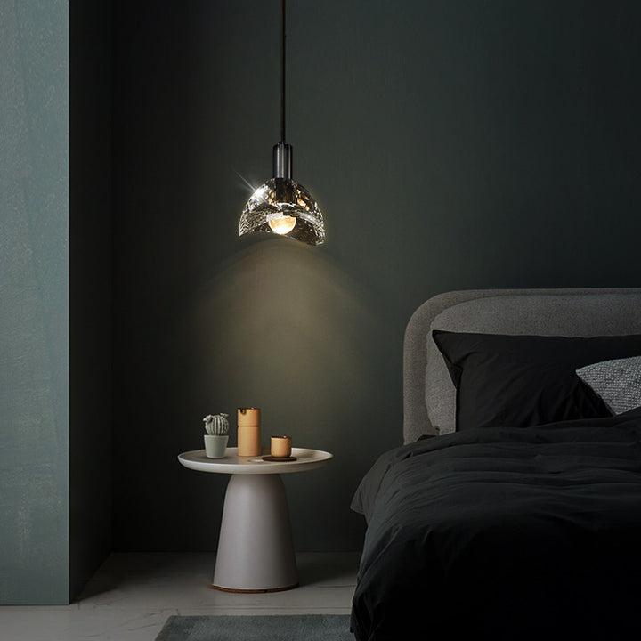 Modern Crystal Glass Pendant Light