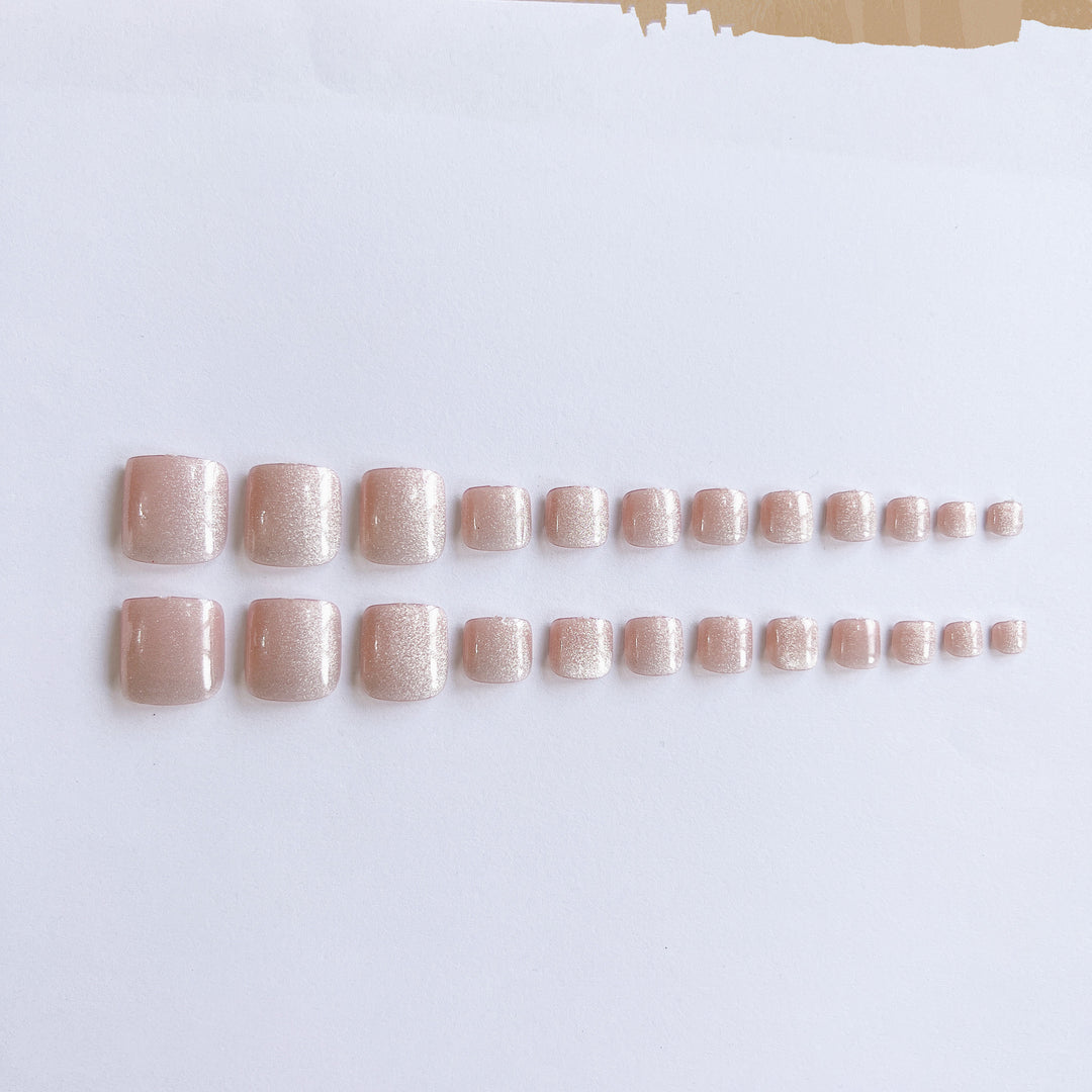 Artificial nails with glossy accents Stornfield