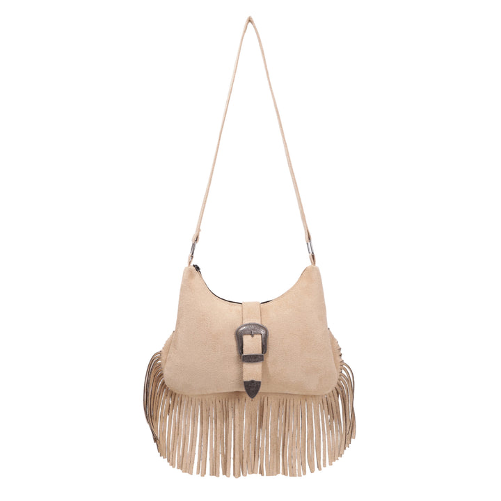 WoBohemian Fringe Hobo Bag Stornfield