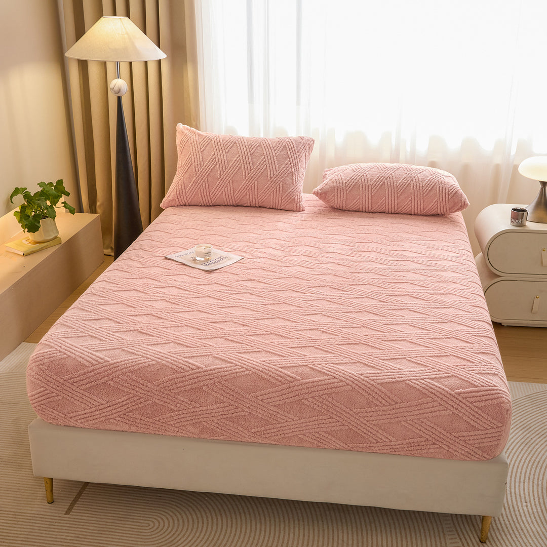 Plush Textured Bedspread