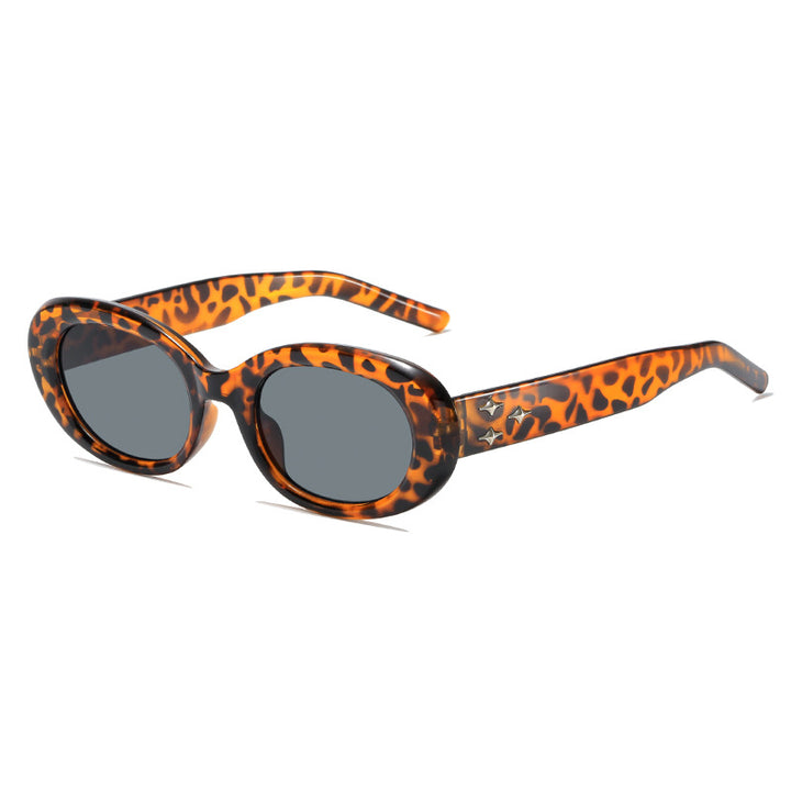 Retro Oval Frame Sunglasses Stornfield