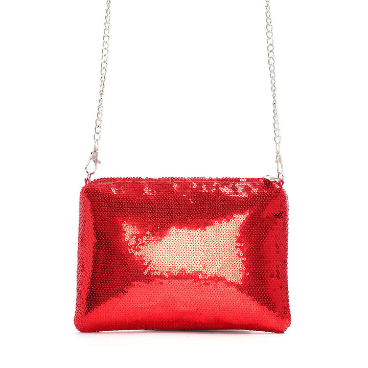 Elegant Clutch with Glitter Details Stornfield