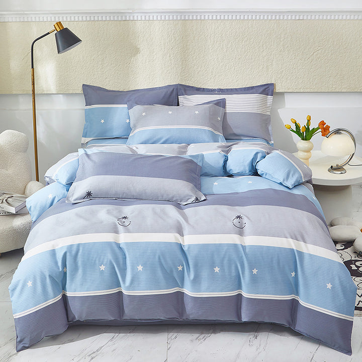 Cozy Heart Pattern Bedding Set