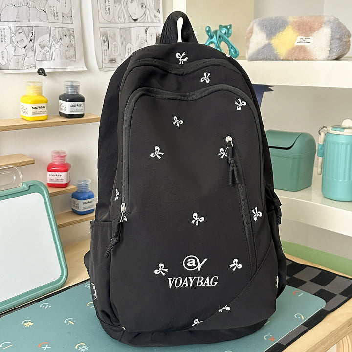 Stylish Embroidered Backpack Stornfield 1791205781