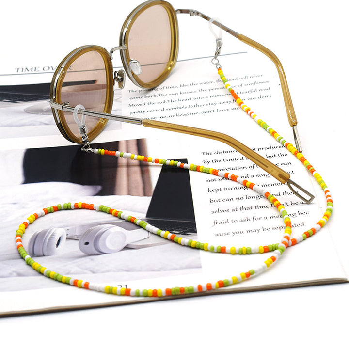 Colorful Beaded Eyewear Chain Holder Stornfield