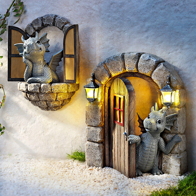 Fantasy-Themed Dragon Wall Decor