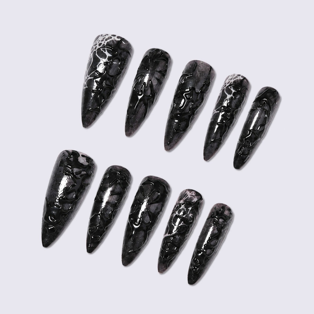 Creative Nail Art Set in Spider Pattern Stornfield