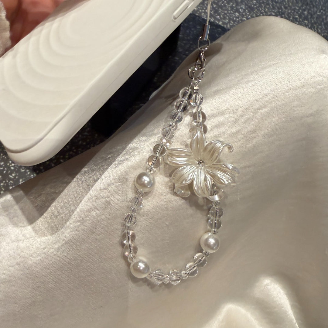 Floral Beaded Charm Phone Strap Stornfield