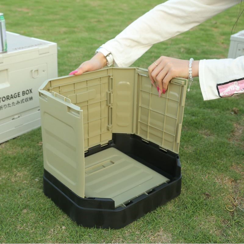 Portable camping composting toilet with detachable waste container Stornfield