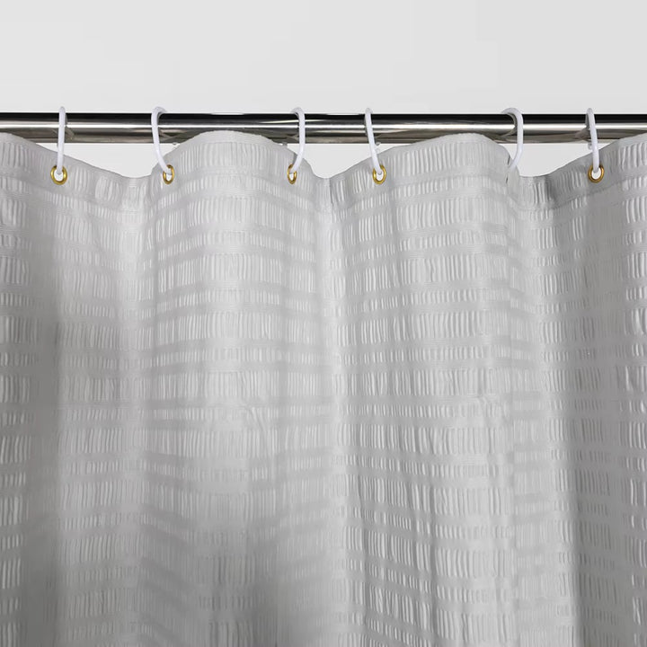 Premium Textured Shower Curtain Stornfield