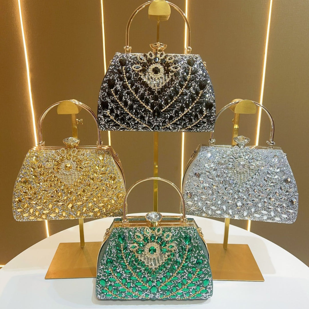 Embellished Decorative Evening Handbag