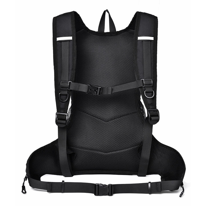 Sporty backpack with breathable mesh inserts and elastic carrying straps Stornfield