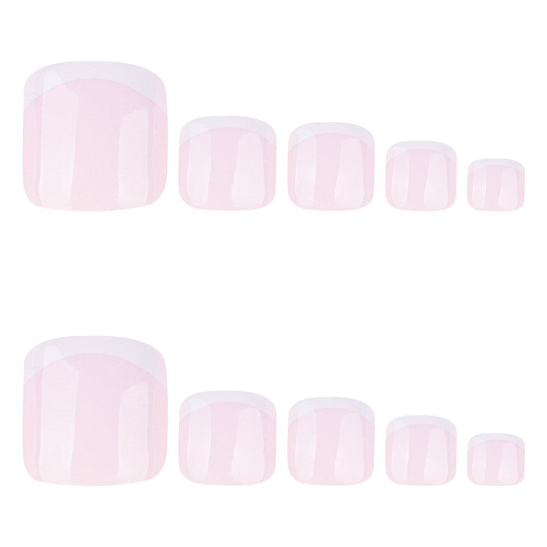 Elegant and Easy-to-Care-for Toenail Art Stornfield