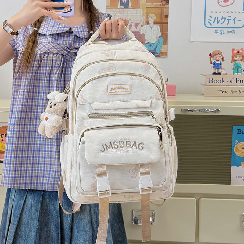 Multi-Functional Printed Backpack Stornfield