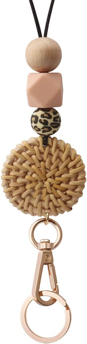 Decorative Bead Keychain Holder Stornfield