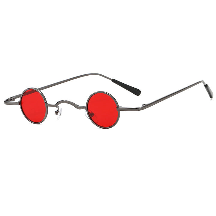 Women's fashionable round glasses with intricate metal frame Stornfield