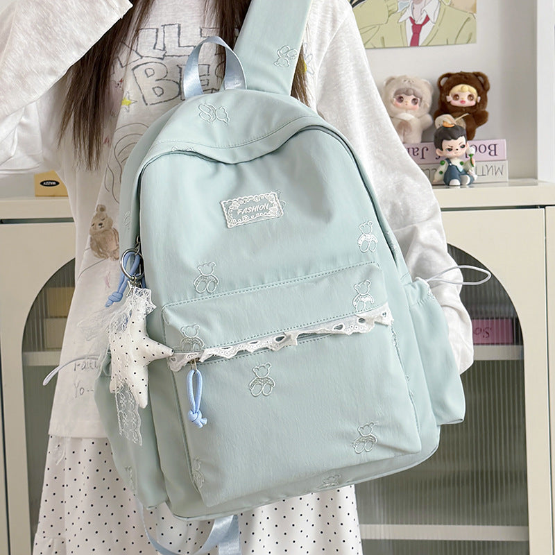 Charming Embroidered Backpack Stornfield