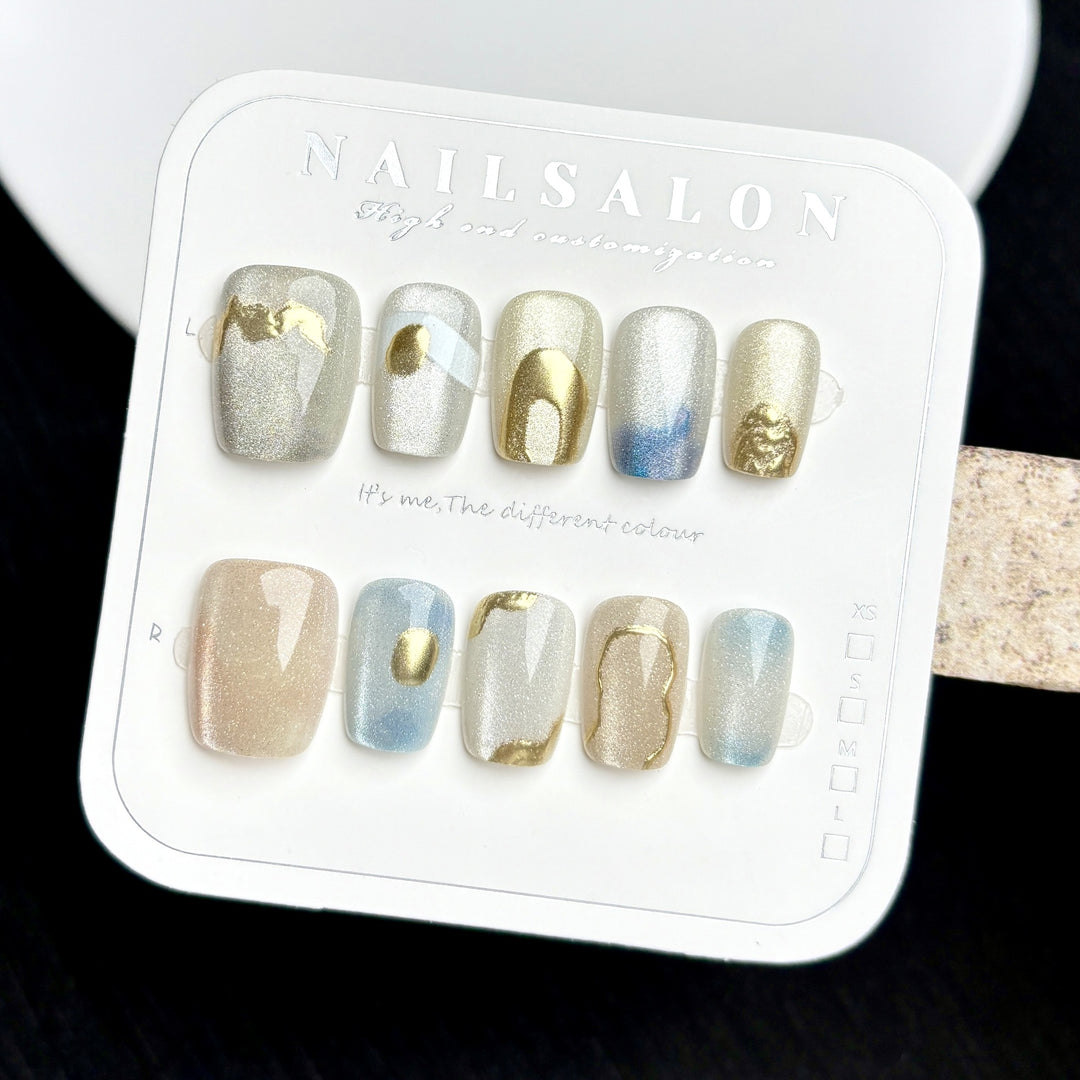 Premium Elegant Press-On Nail Art Set