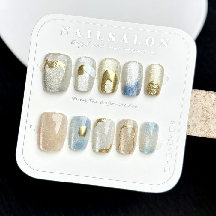Premium Elegant Press-On Nail Art Set