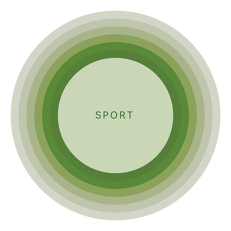 Abstract Sports-Themed Area Mat Stornfield