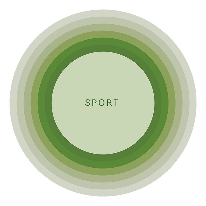 Abstract Sports-Themed Area Mat Stornfield