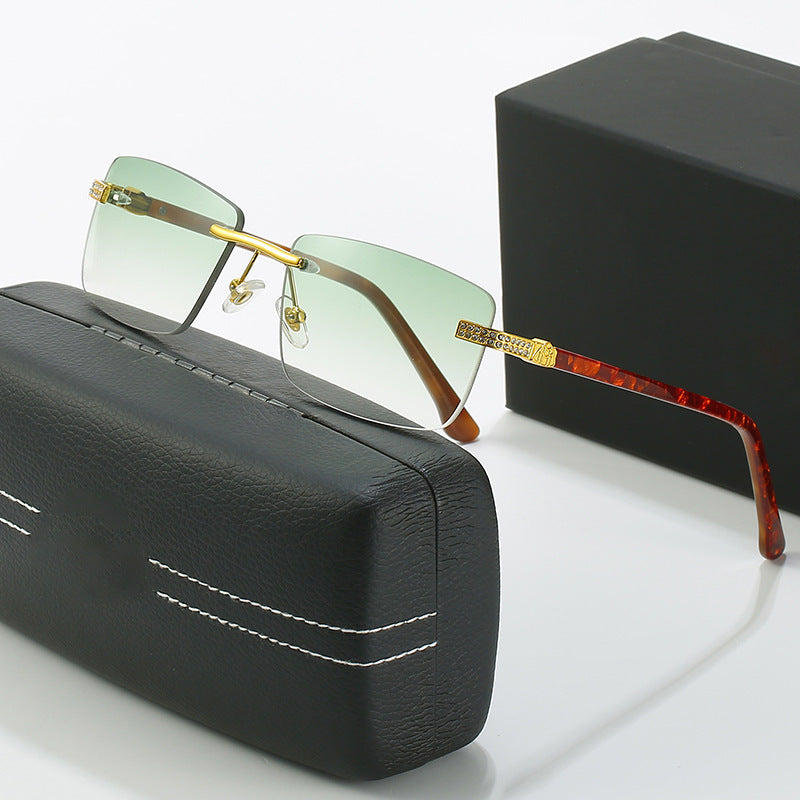 Women elegant sunglasses with stylish metal frame Stornfield