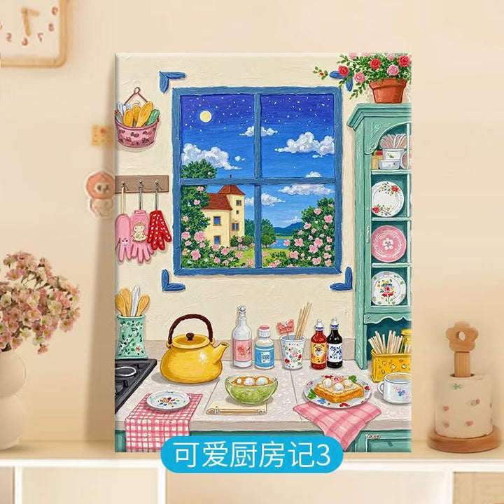 Kitchen-Themed Decorative Canvas Art Stornfield