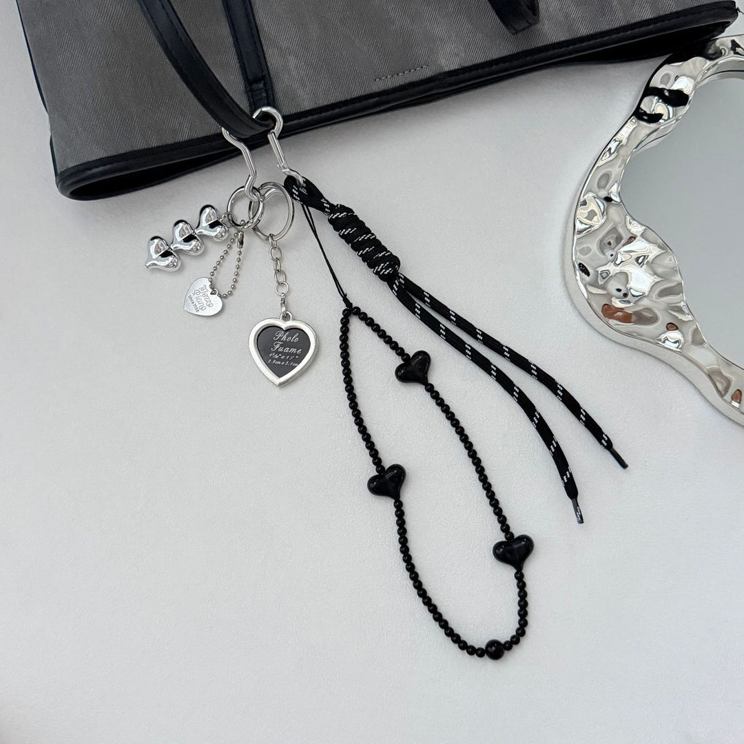 Elegant Heart Charm Keychain Stornfield