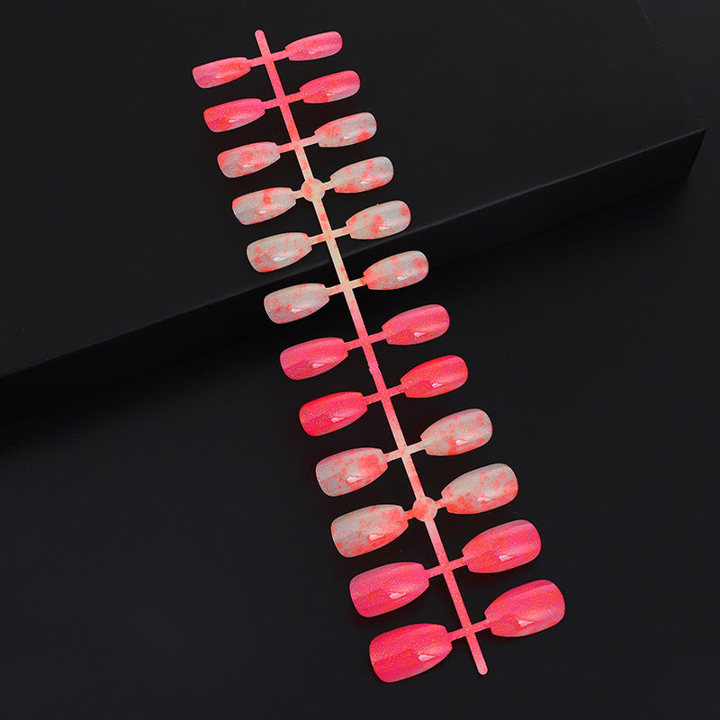 Luxury glitter design artificial nails Stornfield