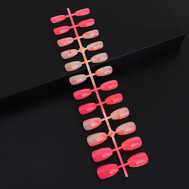 Luxury glitter design artificial nails Stornfield
