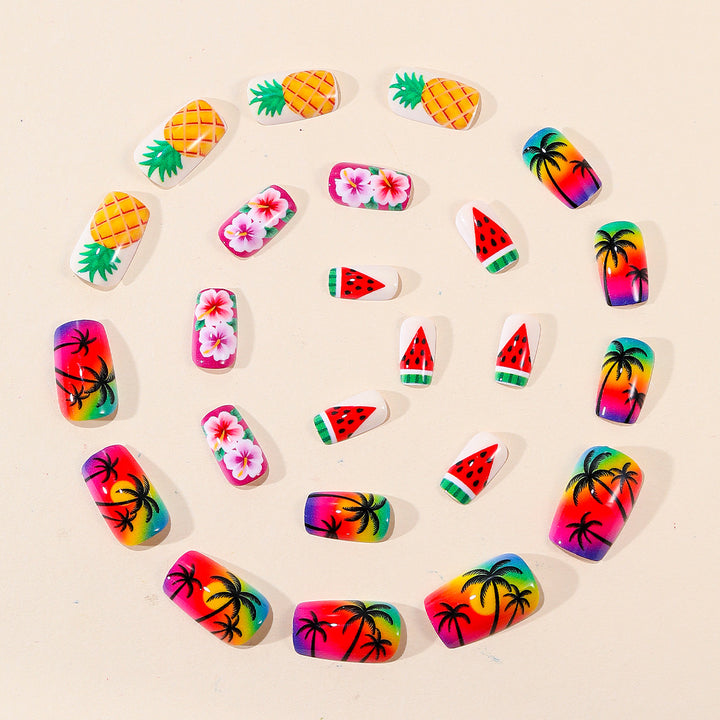 Tropical Fruit-Inspired Nail Art Kit Stornfield