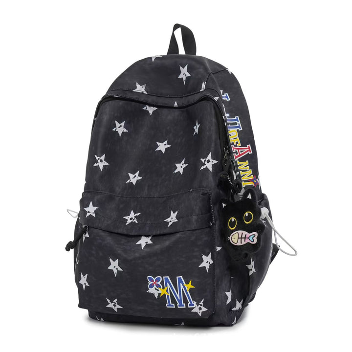 Star-Patterned Daily Use Backpack Stornfield