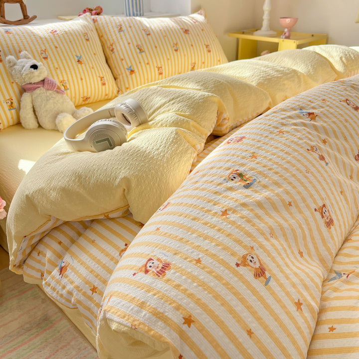 Floral Patterned Duvet Set
