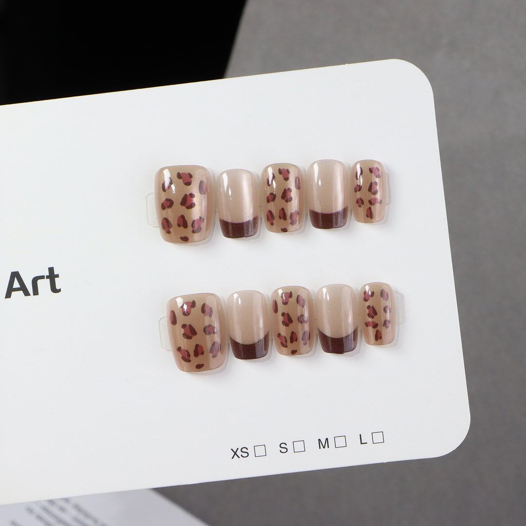 Animal Print Press-On Nail Set Stornfield