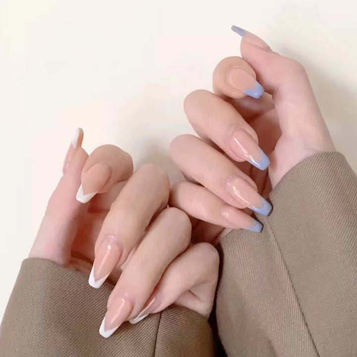 Artistic French Nail Art Stornfield