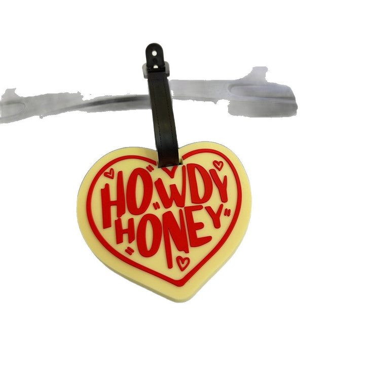Heart-Shaped Travel Luggage Tag Stornfield