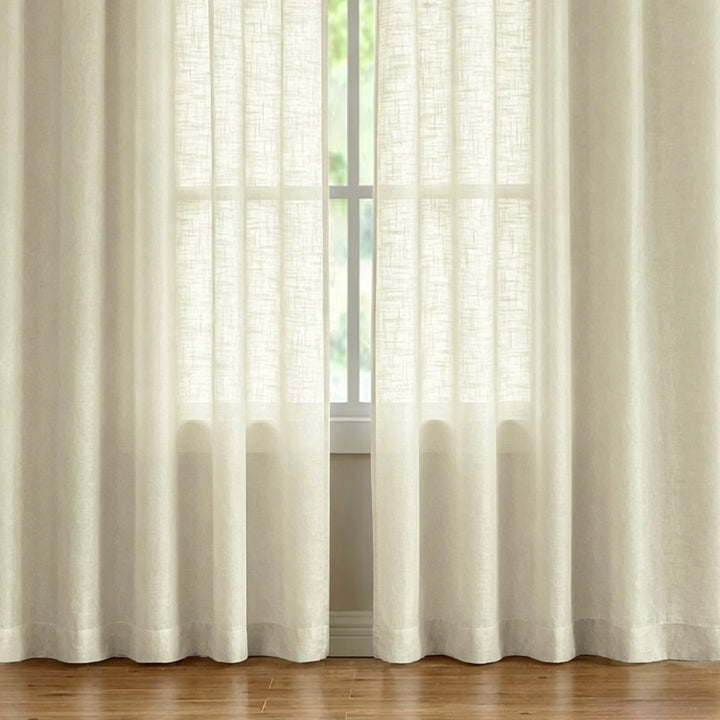 Sheer Linen Window Curtains Stornfield