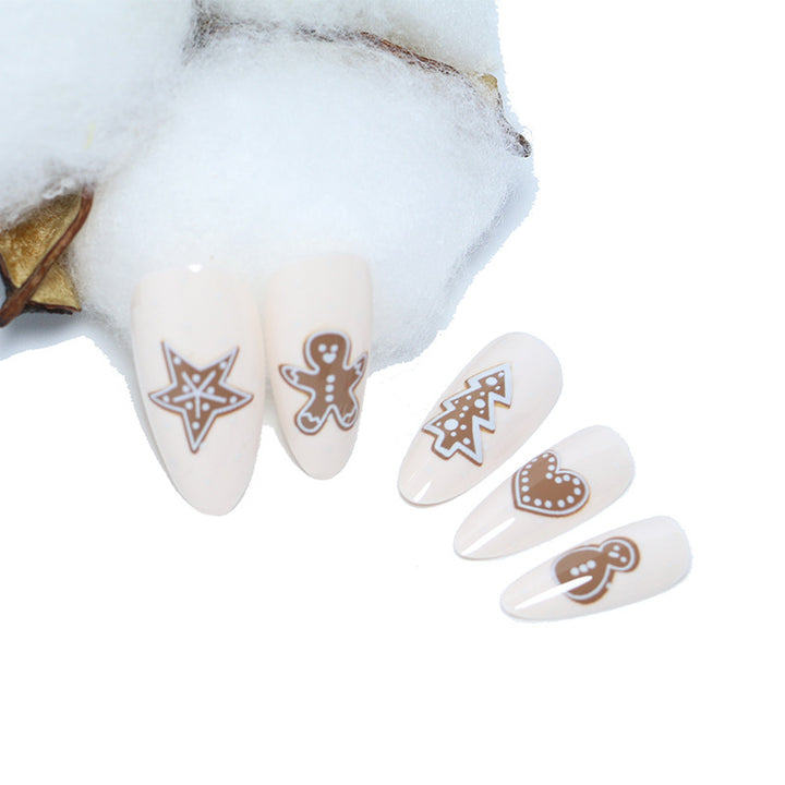 Festive Themed Press-On Nail Set Stornfield